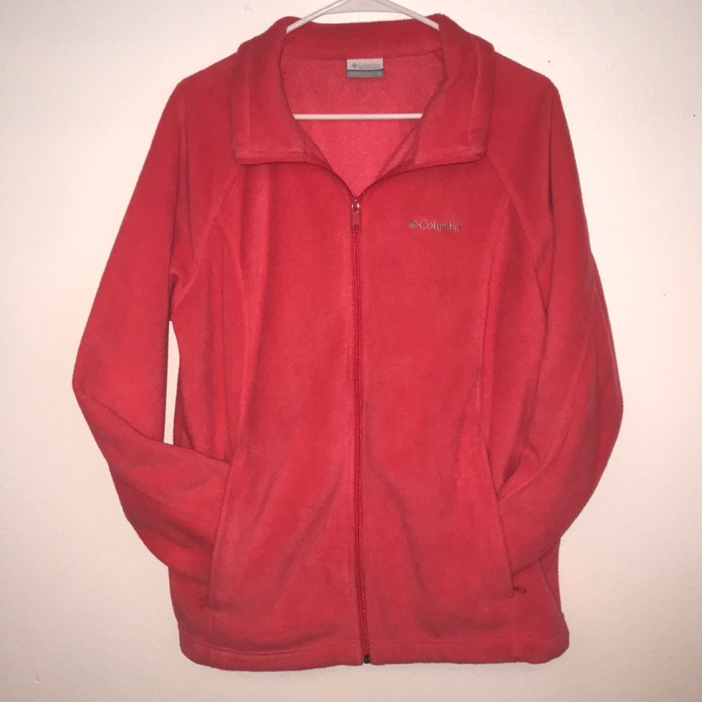 Columbia fleece zip up Size 1x